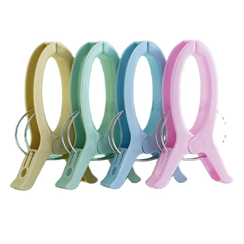 Multifunctional Large Plastic Clothes Pins Windproof Dryer Rack Quilt Drying Clip Windproof Clothes Drying Holder Laundry Bag