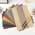 Wholesale Factory Waterproof PVC Placemat Classical Vinyl Table Dining Place Mat for Kitchen