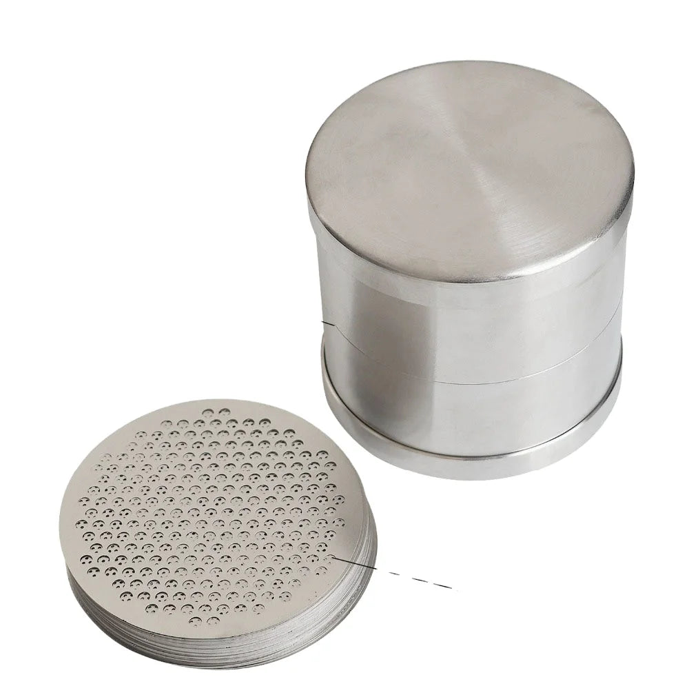 Jewelry Tools 75 Plate 80mm Diamond Sieve Set Stainless Steel Bulk Gem Sorting Tool Diamond Sorting Sieve
