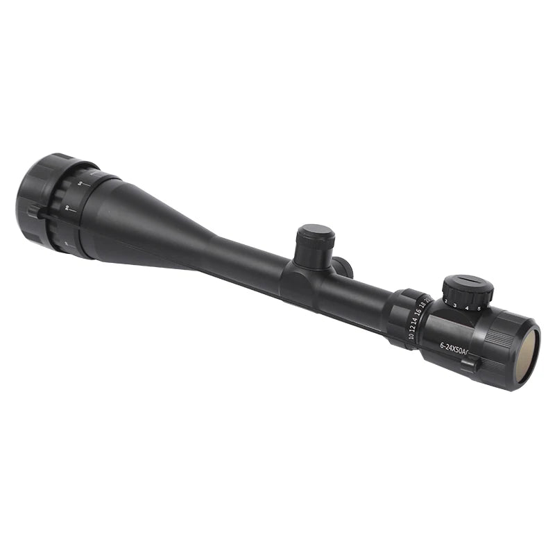 6-24x50 Red/green Ship Line Split Line Sight Adjustable Magnification Shockproof HD Scope