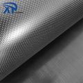 Factory Price Wholesale 3k 240g Black Plain Tpu Coated Carbon Fiber Leather Fabric for Bags High-end Luxury Goods