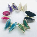Wholesale Hot Sale Agate Slice Butterfly Carving Crystal Animal for Gifts