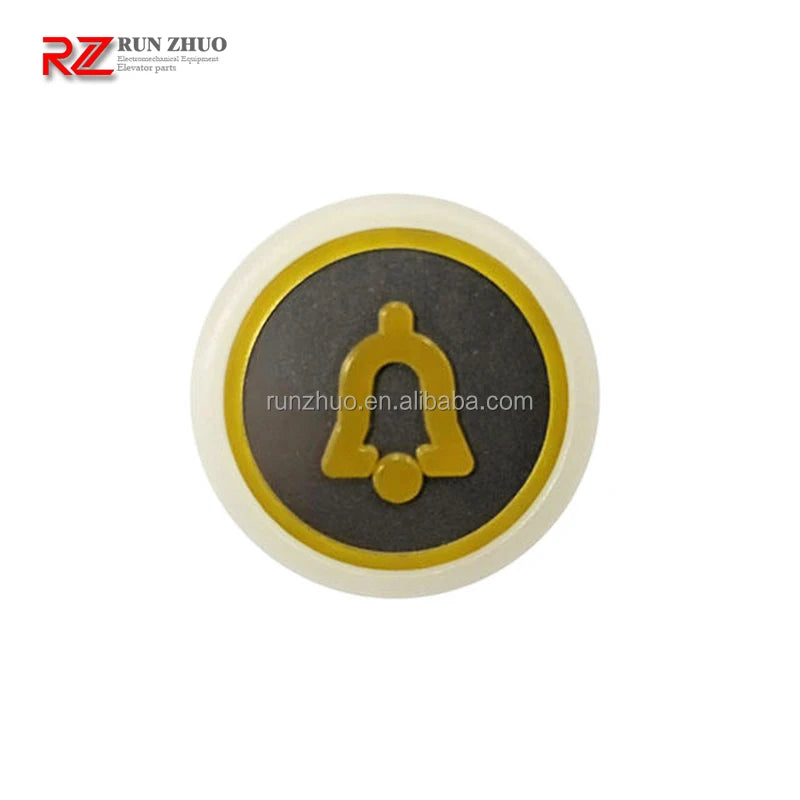 KON* Elevator LOP COP Round Stainless Steel Braille Button KM801054G080