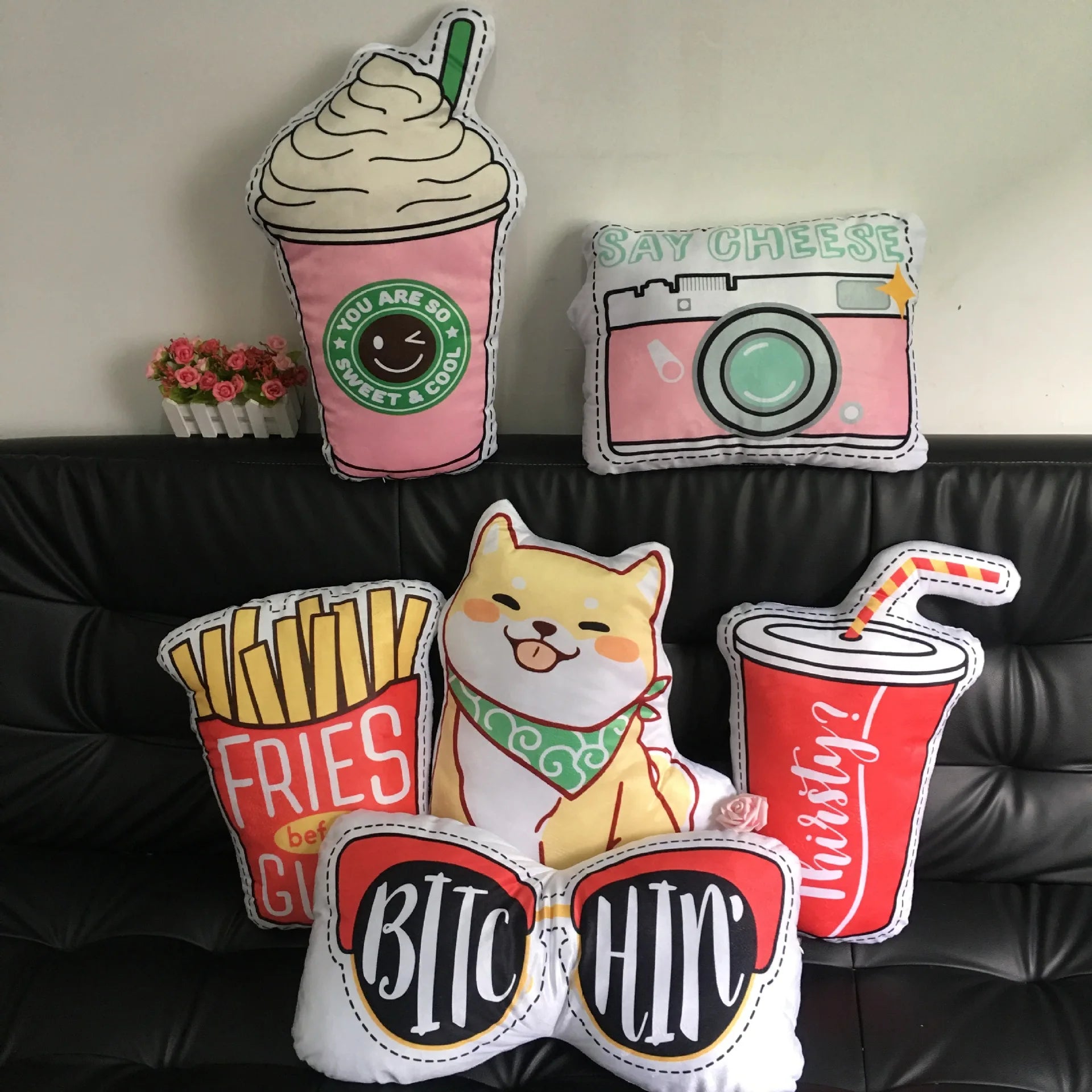 Design Toy Pillow Custom Soft Logo Pillow Manufacturers Wholesale Cute Animal Travel Pillow Cushion
