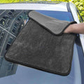 OEM/ODM Super  Absorbent Quick-Dry Woven Microfiber Car Wash Towel  Cleaning Cloth for Car