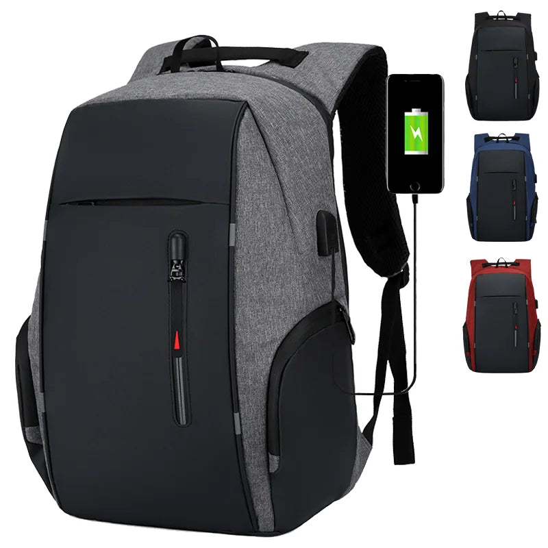 Waterproof Duffle  Phone Nylon Unisex Men Women 15.6 Laptop Plane Backpack Usb Customize Bag for Students