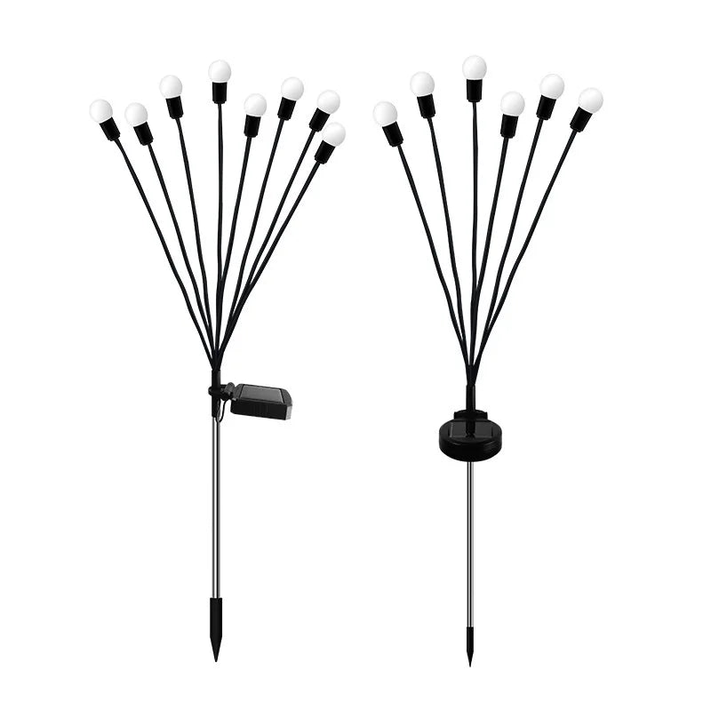 Solar swaying LED Light For Garden Outdoor Decoration Landscape Lights Firefly Lamp Courtyard Decor