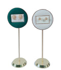 Luxury Jewelry Graceful Metal Jewelry Earrings Rack Lovely Round Design Earrings Display Props