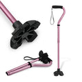 AG KINGGEAR Collapsible Foldable Walking Cane Adjustable Lightweight Portable Hand Walking Stick for Men Women