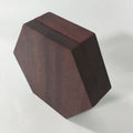 Nian Diceworks Hexagon Wooden Dice Box for Dungeons and Dragons with 1-Year Warranty and OPP Bag Packaging