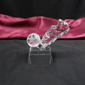 Sports Award Glass Crystal Football Shoe Trophy Team Competition Prizes for Soccer & Other Sports Crafted with Precision