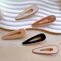 Korean Luxury 6.5cm Acetate Hair Claw Clip Custom Packaging Designer Hair Accessories for Women and Girls