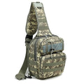 Tactical Chest Bag for Men MOLLE Sling Pack Convertible to Crossbody/Backpack Waterproof EDC Bag for Outdoor Camping/Travel