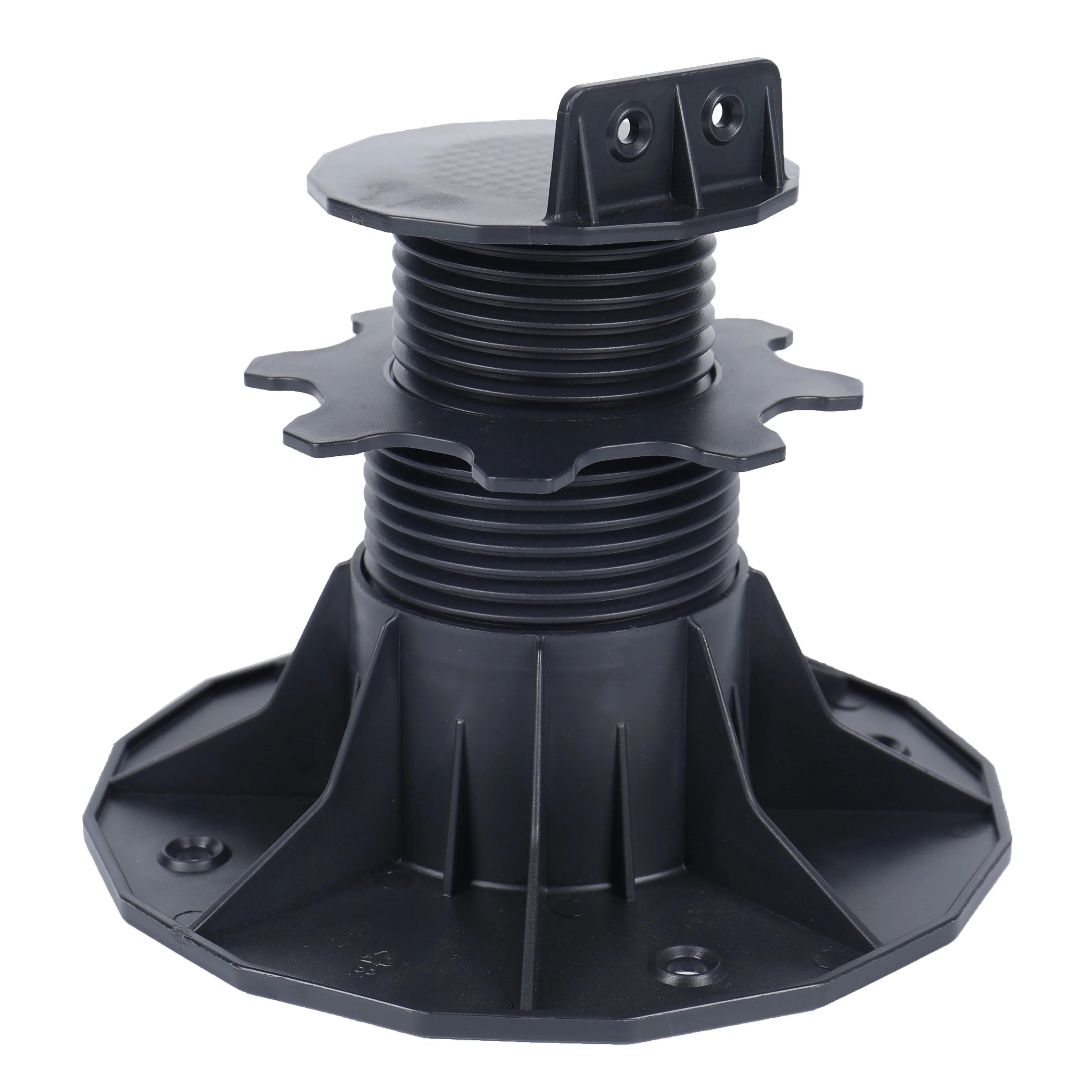 Outdoor Adjustable Plastic Pedestal Beam Support Pedestals XF-T204B-2 66-145 mm