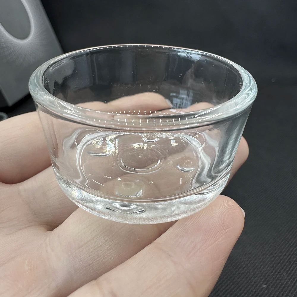 Clear Crystal Glass Heat Resistant Customized Color Multi-Color Printing Tealight Candle Holder Wedding Christmas Elegant Home