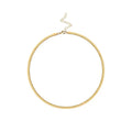 Flat 7mm Snake Bone Chain Women Stainless Steel Fashion Gold Plated Clavicle Chain Necklace Stacked Necklace