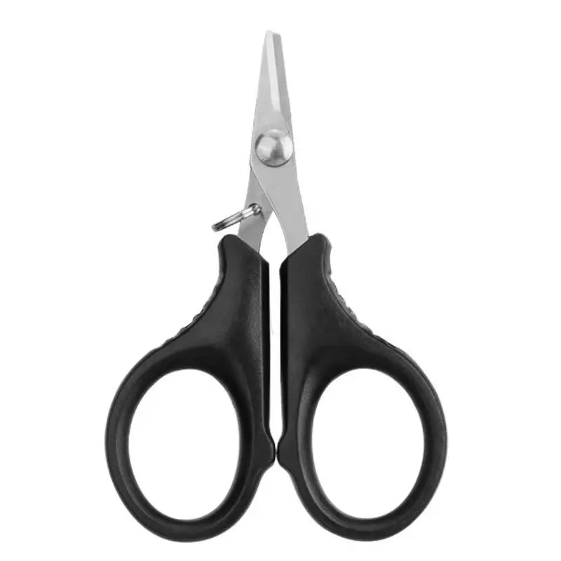 Selco 9.5*6.3cm 18g Stock Multi Function Scissor Stainless Steel Fishing Line Cutter Scissors