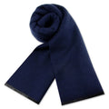 Fashion Solid Plain Jacquard Scarfs Men's Wool Cashmere Scarf Winter Black Navy Blue Scarves Made in China
