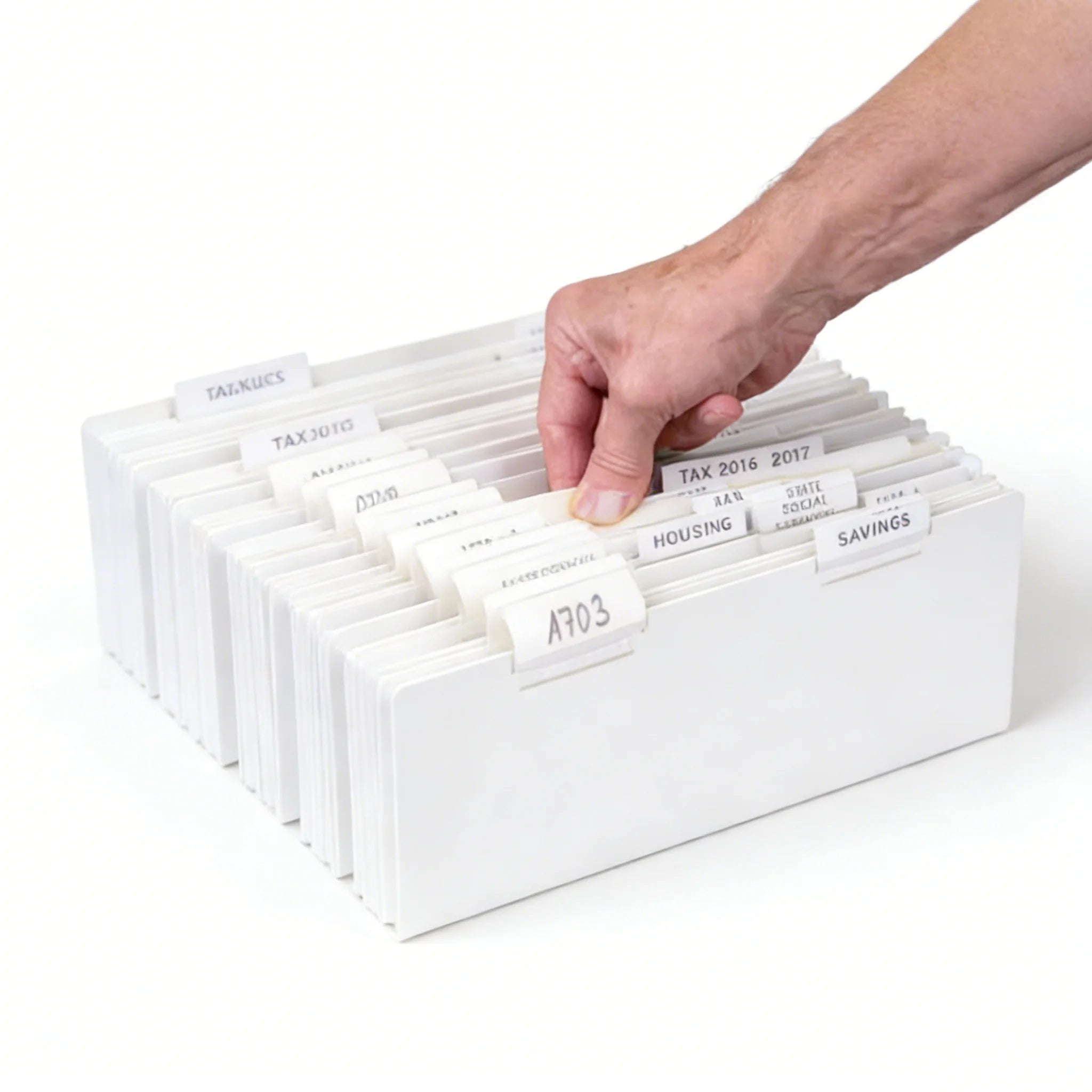 Custom PVC Sticky Index Tab Sticker Label Hang Tab Type for Stationery and Pharmacy Use