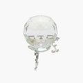 Tirifer Clear Glass Crystal Ball Prisms with Stand  Window Rainbow Maker Sphere Faceted Gazing Ball for Home D��cor Christmas
