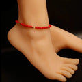 Bohemian Glass Seed Beads Ankle Bracelet Jewelry