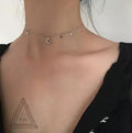 Wholesale New Fashion Jewelry Chain 925 Silver Crystal Star Necklace for Women