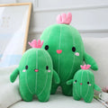 CHIQUE Creative Gift Simulation Cactus Pillow Plush Toy Home Sofa Green Succulents Plant Cushion