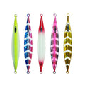 Wholesale Deep-Sea Fishing Jigging Lure 40g-200g Metal Night Light Bait with Slow Shaking for Bass Target Species Kids Friendly