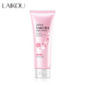 LAIKOU Cherry Blossom Fragrance Moisturizing Lightening Body Lotion Sakura Niacinamide Body Lotion 120g