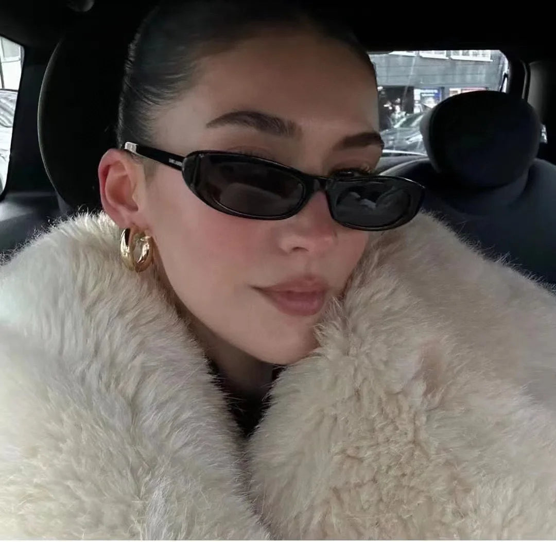 Wholesale Small Oval Vintage Sun Glasses Luxury Fashion Famous Brand Designer Unisex UV400 Shades Woman Sunglasses 2025