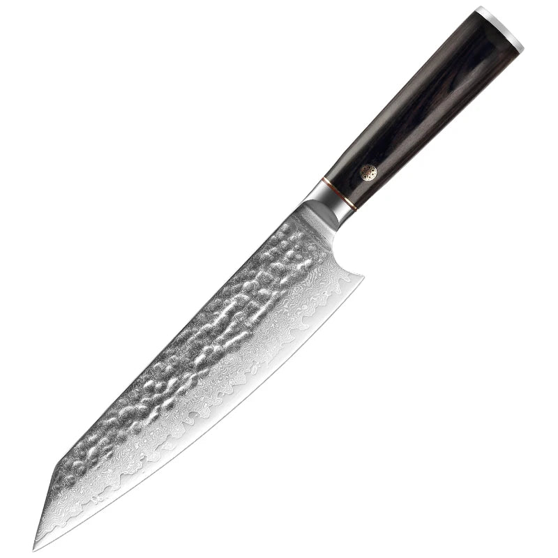 Professional 8 Inch Japanese Chef Knife 67 Layers Damascus Steel Kitchen Knives Kiritsuke Knife
