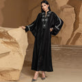 Custom Turkish Muslim Women Casual Dress Comfortable Long Sleeve Clothing Pakistan Printed Islamic Traditional Elegant Clothing