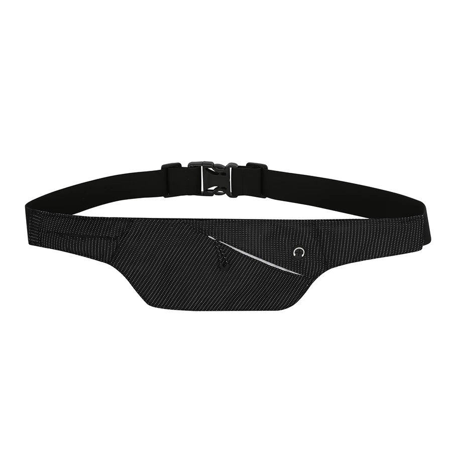 Adjustable Outdoor Zipper Belt Pouch Water Bottle Carrier Multifunction Lightweight Sweatproof Waist Pack for Cash Key Phone