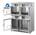 EUR VET Veterinary Hospital Equipment Veterinary Cages Stainless Steel Full Function Veterinary ICU Cage for Veterinary