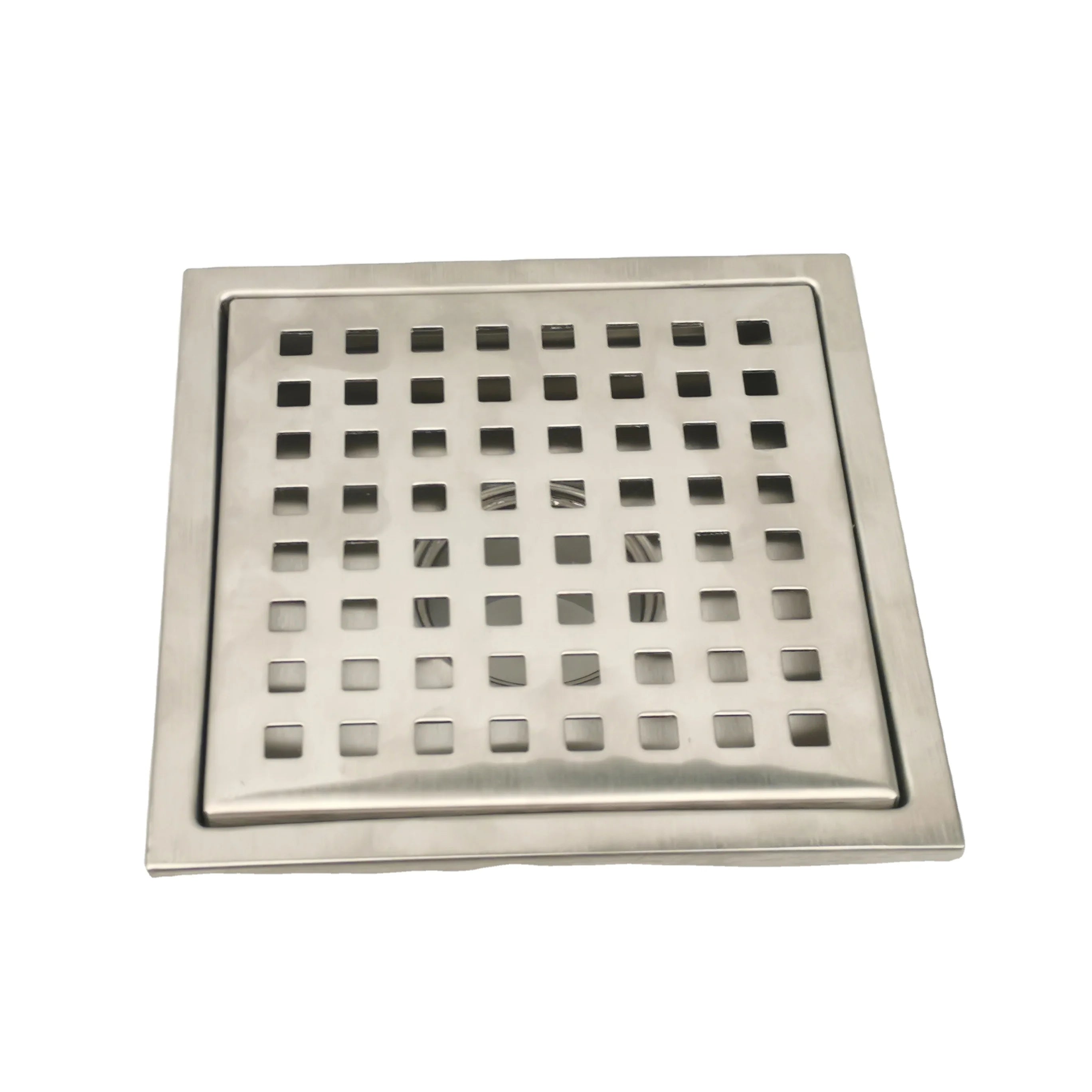 Modern Style Stainless Steel 304 Strainer Durable Floor Drain Grid Cover for Basin Sizes 10*20cm 10*30cm 10*40cm for Hotels