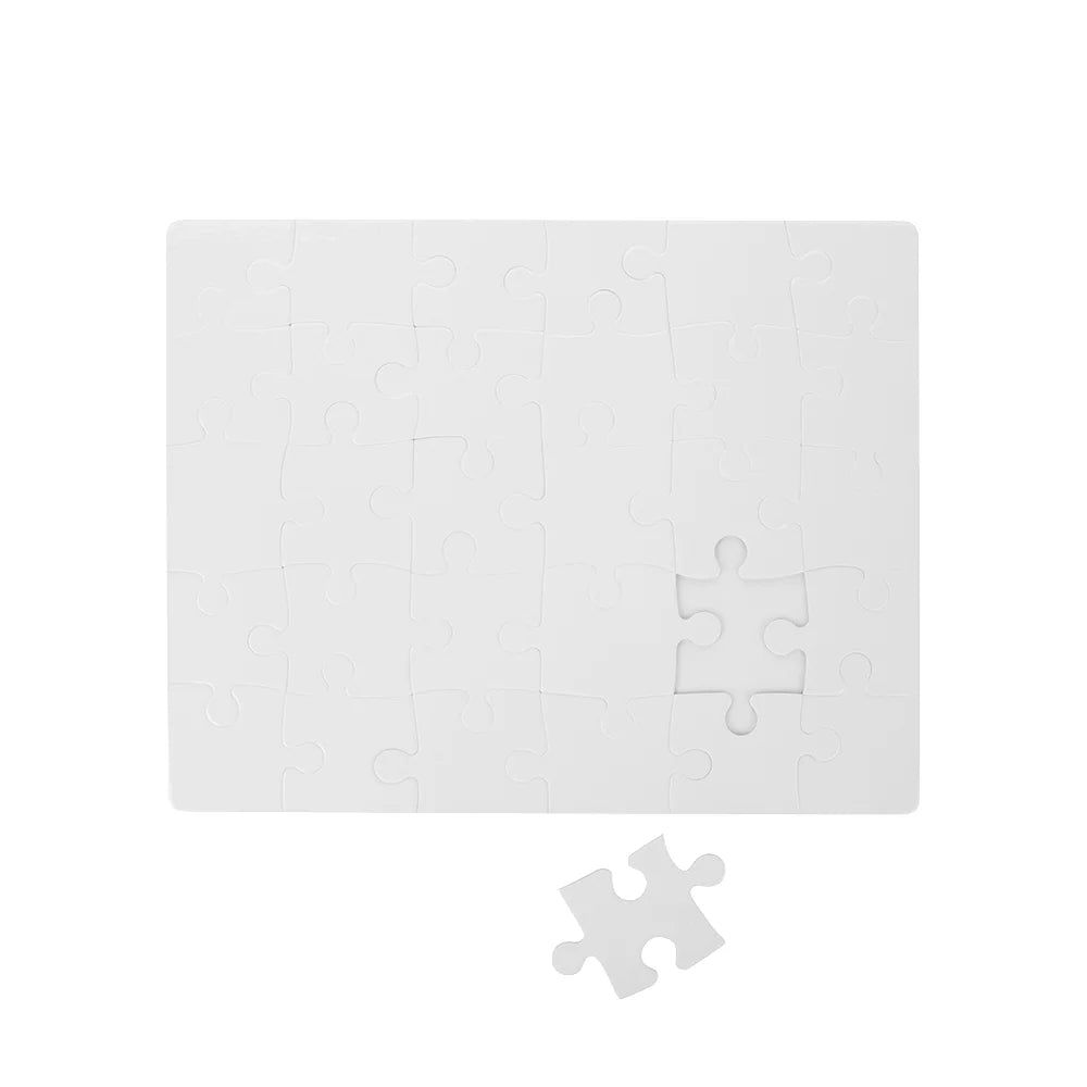 BestSub Custom Sublimation Blanks Paper Puzzle 30 Piece Glossy Sparkling Wholesale Novelty Gifts 240*190mm