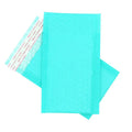 Small Poly Mailers Bubble Custom Printed Mint Blue Padded Bubble Mailers Recycled for Shipping Clothing