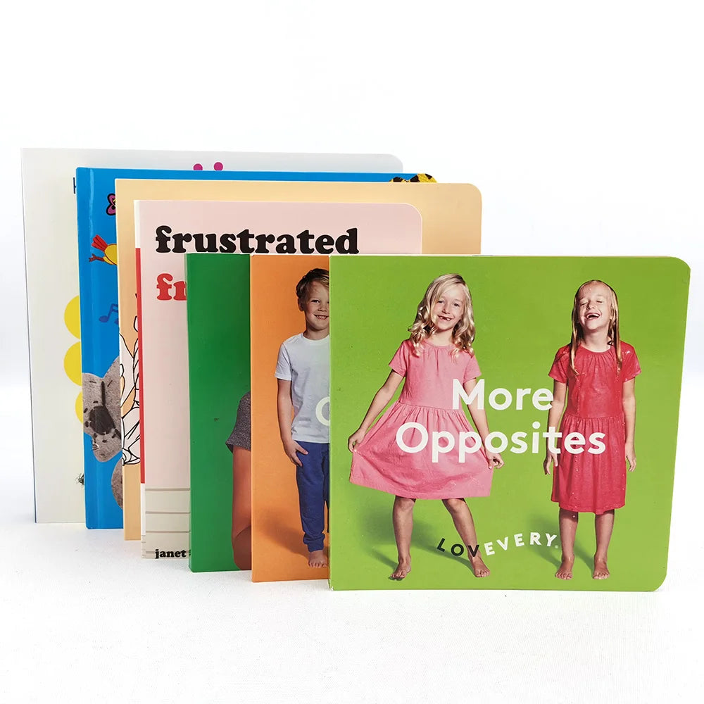 Custom Early Learning Dual Language Books Coloring Kids Writing Educational Story Book Set Printing for Kids Children