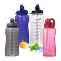 73 oz Water Bottle Bpa Free Clear Leak-Proof Tritan Motivational Water Bottle Leak-Proof Tritan Water Bottle