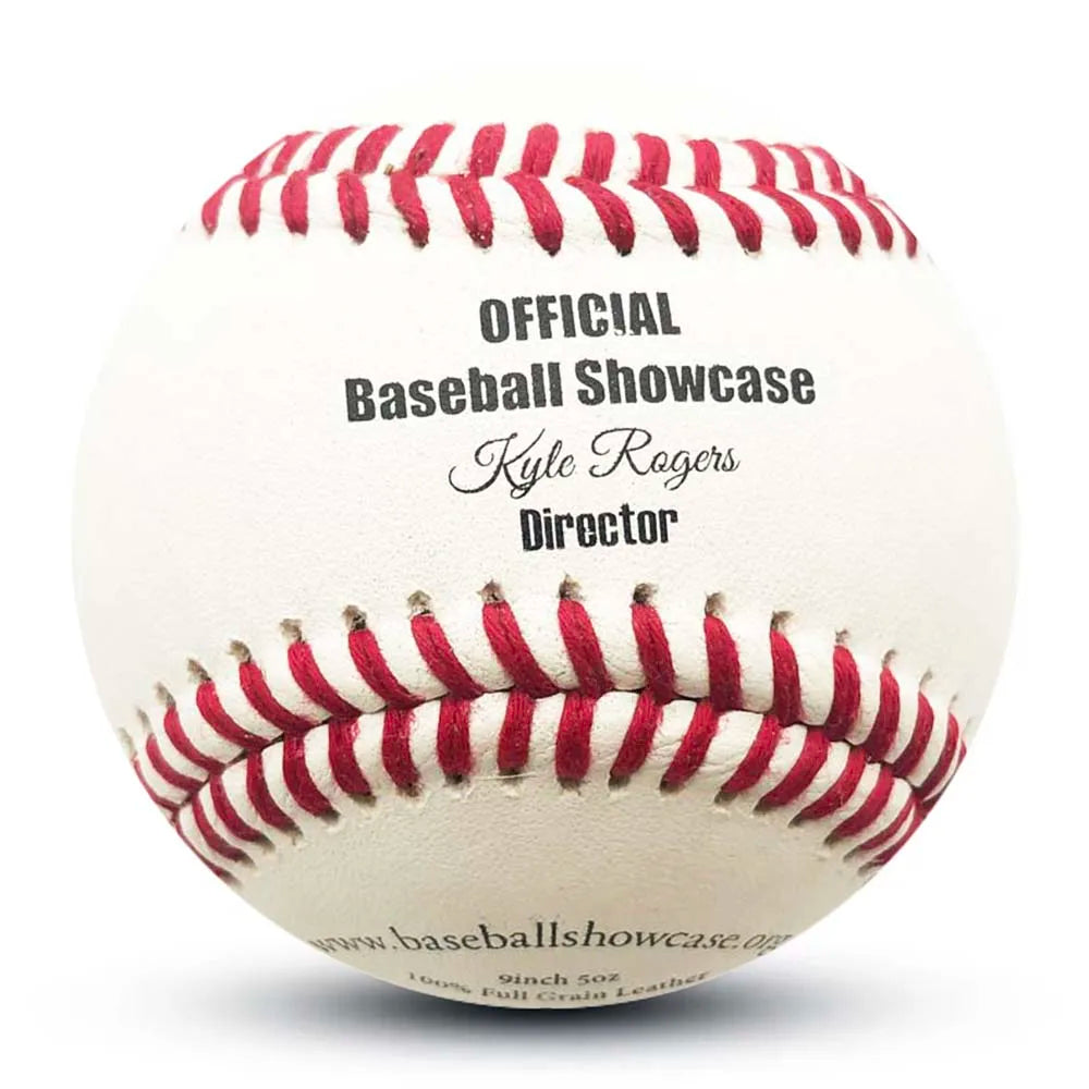 Raised Seam Little League Youth and Adult Full Grain Leather Cushioned Cork and Rubber Center Cowhide Leather Baseball