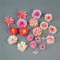 Wholesale Simulated Flower Material Pack Party Cake Accessories for Valentine's Day Wedding Birthday Cake Decorating Supplies