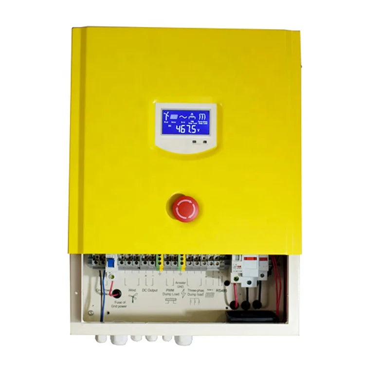 Factory Wholesale 3KW Wind Turbine Charger Controller Wind Solar Hybrid for on Grid System Wind Turbine