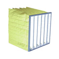 New Youjie Bag Pocket Filter Custom Industrial HVAC MERV11 MERV13 F5 F7 F9 Cotton 60%-80% Efficiency 2000CFM
