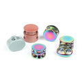 Newest Selling Clothing Metal rainbow Toggle Stopper Custom Zinc Alloy Spring Cord Lock Stopper