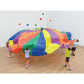 Giants rainbow 6FT Durable Parachute with 8 Handles for Children Elementary School Playground