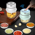 Epsilon Csutom Multi Purpose Portable Wireless Vegetable Ginger Slicer Mini Electric Garlic Chopper