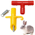 Pet Drinker Rabbit Accessories Yellow Water Nipples Rabbit Drinking Nipples Drinker