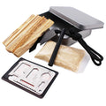 Camping Bushcraft Survival Fire Starting Kit Fatwood Fire Starting Chips with Tool Card for Wilderness Adventures