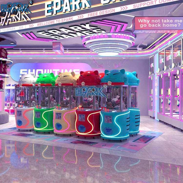 Factory Direct Free Custom Mini Plush Toys Game Claw Machines Arcade Claw Crane Machine