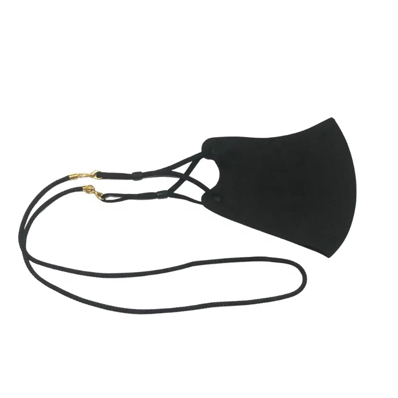 Custom Face Masking Facemask Anti Lost Design Lanyard with Safety Breakaway and Adjustable Buckle Metal Hook Lanyard